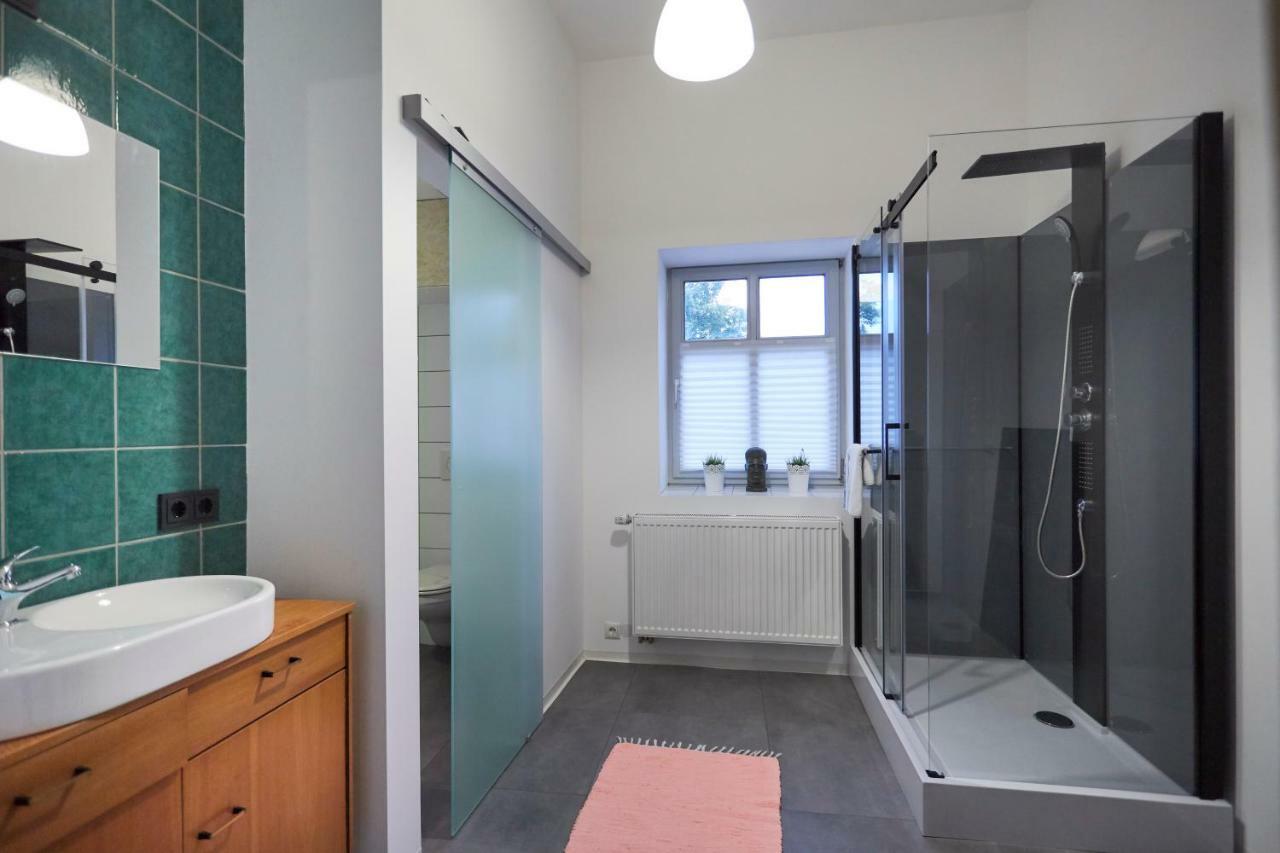 Obere Mühle - Scheunenwohnung mitten im Grünen Baunach Exterior foto